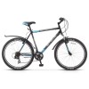Велосипед 26' хардтейл STELS NAVIGATOR-500 MD диск, черный/синий, 21ск.